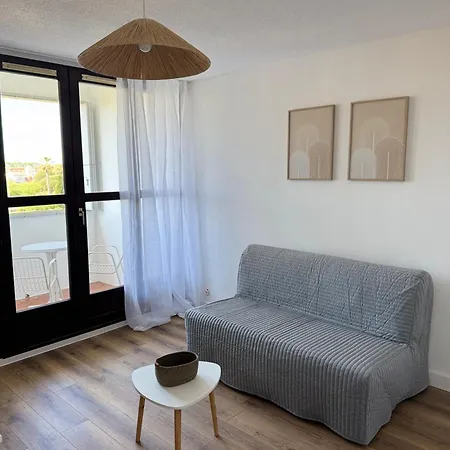 Confort-terrasse-parking-wifi-cap D'agde Апартаменты Агд