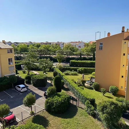 Апартаменты Confort-terrasse-parking-wifi-cap D'agde Агд